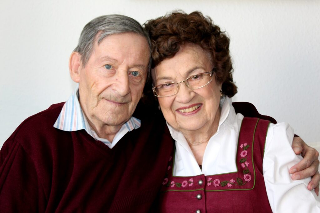 Frisch verliebt im hohen Alter