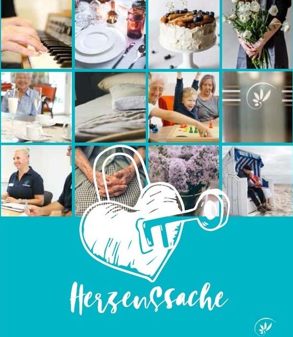 Herzenssache – Mosaik aus Bildern von fröhlichen Menschen